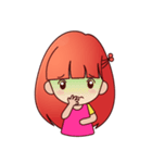Olive The Red Hair（個別スタンプ：11）