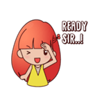Olive The Red Hair（個別スタンプ：25）