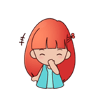 Olive The Red Hair（個別スタンプ：26）