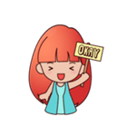 Olive The Red Hair（個別スタンプ：32）