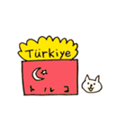 トルコ語ネコさん（個別スタンプ：40）