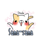 DINDA's exclusive sticker（個別スタンプ：7）