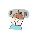 もちもち、ぷっくりほっぺの赤ちゃん（個別スタンプ：6）