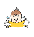 もちもち、ぷっくりほっぺの赤ちゃん（個別スタンプ：13）
