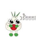 Onion fun Girl（個別スタンプ：8）