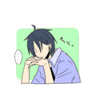 Yシャツ男子（個別スタンプ：28）