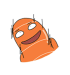 Salmon makes me happy（個別スタンプ：4）