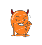 Salmon makes me happy（個別スタンプ：16）