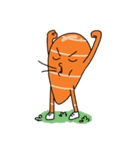 Salmon makes me happy（個別スタンプ：17）