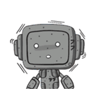 Oppa77 Robot Story (English version)（個別スタンプ：8）