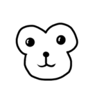 Only white monkey（個別スタンプ：6）