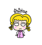 A Girl Talks To A Boy（個別スタンプ：16）