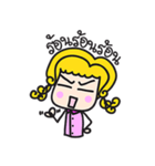 A Girl Talks To A Boy（個別スタンプ：32）