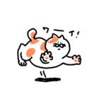 ゆるくてカラフルな猫さん（個別スタンプ：3）