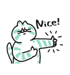 ゆるくてカラフルな猫さん（個別スタンプ：11）