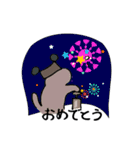帽子猫参上（個別スタンプ：4）