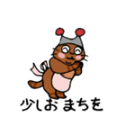 帽子猫参上（個別スタンプ：15）