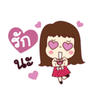 This is my life. Girlfriend.（個別スタンプ：22）