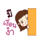 This is my life. Girlfriend.（個別スタンプ：26）