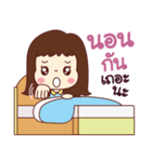 This is my life. Girlfriend.（個別スタンプ：33）