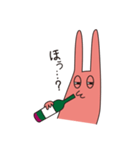 呑んだくれうさぎ（個別スタンプ：16）