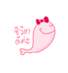 Ms. Linda Whale (Thai)（個別スタンプ：9）