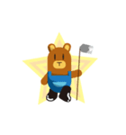 Farmer Bear（個別スタンプ：1）