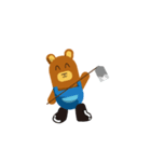 Farmer Bear（個別スタンプ：5）