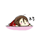 ジャージを着た女の子のスタンプ（個別スタンプ：39）