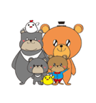 Family Bear（個別スタンプ：17）