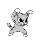 猫空手 キッド（個別スタンプ：4）