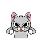 猫空手 キッド（個別スタンプ：25）