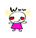 ラブラブラブちゃん（個別スタンプ：5）