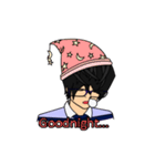Shades of Blu: Boy in glasses（個別スタンプ：14）
