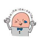 I'm so strong as a joke.（個別スタンプ：19）