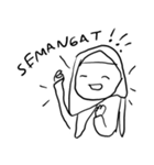 Terrible Stickers - Hijab Girls（個別スタンプ：3）