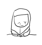 Terrible Stickers - Hijab Girls（個別スタンプ：6）