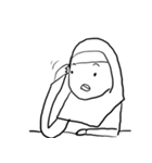 Terrible Stickers - Hijab Girls（個別スタンプ：11）