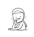 Terrible Stickers - Hijab Girls（個別スタンプ：12）