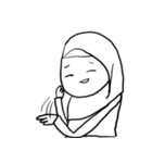 Terrible Stickers - Hijab Girls（個別スタンプ：13）