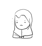 Terrible Stickers - Hijab Girls（個別スタンプ：16）