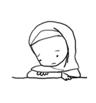Terrible Stickers - Hijab Girls（個別スタンプ：21）