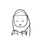 Terrible Stickers - Hijab Girls（個別スタンプ：23）