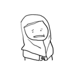 Terrible Stickers - Hijab Girls（個別スタンプ：26）