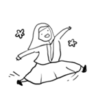 Terrible Stickers - Hijab Girls（個別スタンプ：29）
