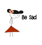Red skirt (Eng and Thai)（個別スタンプ：18）