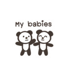 Mama Panda (English)（個別スタンプ：22）