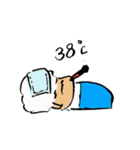 The Diary of Sheep A-Yang.（個別スタンプ：18）