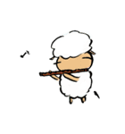 The Diary of Sheep A-Yang.（個別スタンプ：28）