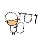 The Diary of Sheep A-Yang.（個別スタンプ：36）